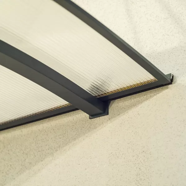 Stříška nad dveře LANITPLAST TURKUS XL 197/85 antracit LG2579