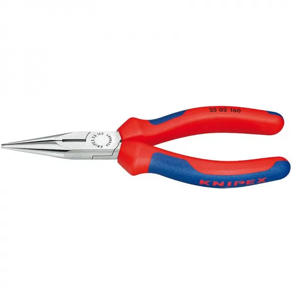 Kleště s půlkulatými čelistmi a ostřím 140mm Knipex 25 02 140