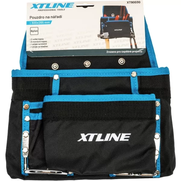 Pouzdro na nářadí 8 kapes + 2 držáky XTline XT90030