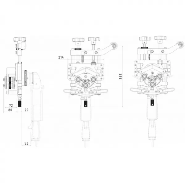 Xpipe Beveler - Přípravek na ukosování trubek NKO MACHINES 25500