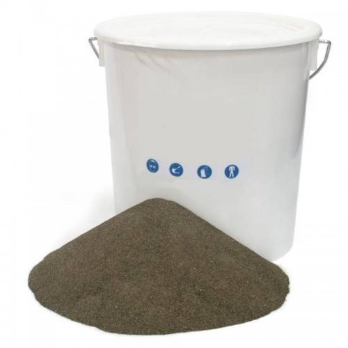 Abrazivo („písek“) na pískování EVAM, zrnitost 0,1 - 1 mm, kbelík 14 kg 250119