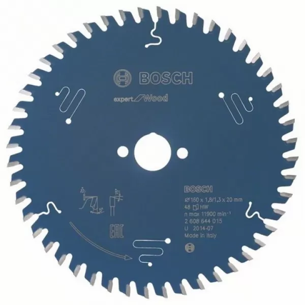 Pilový kotouč pro okružní pily Expert for Wood 160 x 20 x 1,8 mm, 48 Bosch 2608644015
