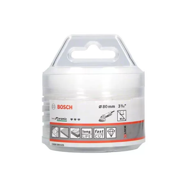 Děrovka Best for Ceramic 80mm Bosch X-LOCK 2608599025
