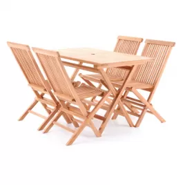 Stolová sestava TEAK POHODA SET 4