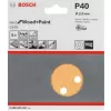 5dílná sada brusných papírů 125 mm, 40 Bosch 2608900803