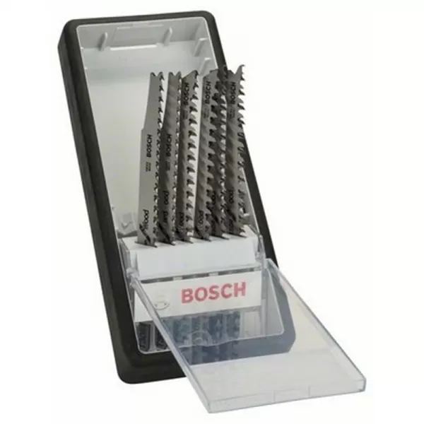 6dílná sada pilových plátků Robust Line Wood Expert, se stopkou T T 308 B; T 308 BF; T 301 BCP; T 234 X P Bosch