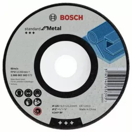 Hrubovací kotouč lomený, kov 115 x 6 x 22.23 mm Bosch