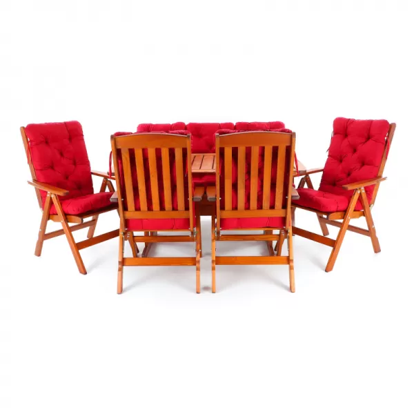 Stolová sestava VeGA OSCAR DeLuxe SET 7 V-Garden 26OSCARDLX_7set