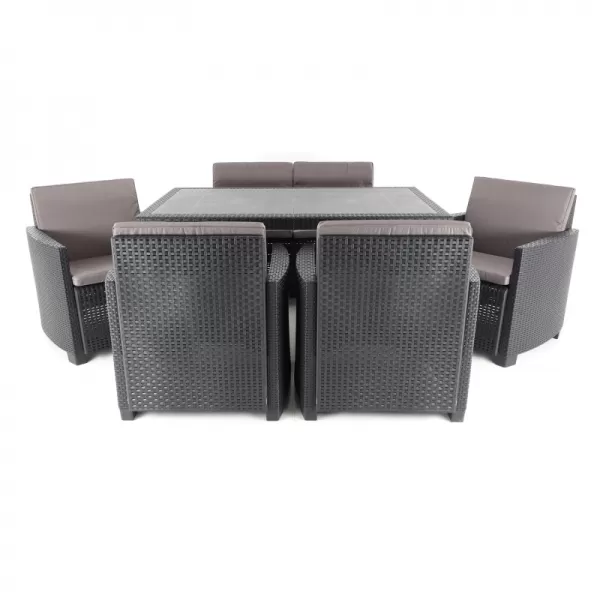 Zahradní nábytek IPAE SICILIA DeLuxe SET 6 V-Garden 26SICILIADLX_6set