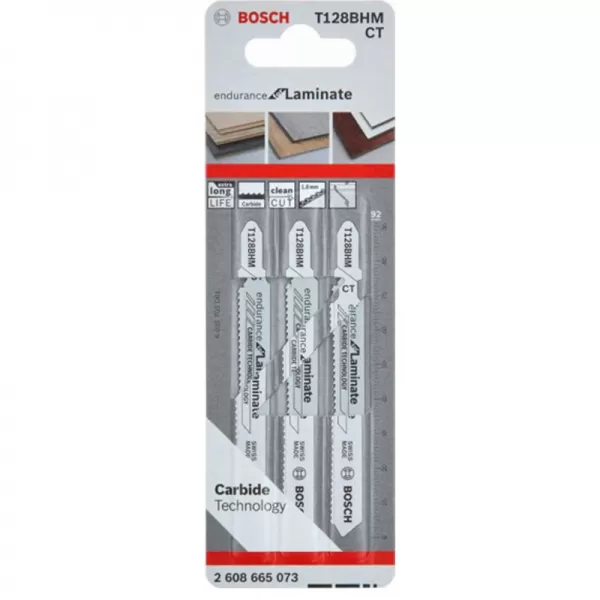 Pilový plátek T128 BHM EXPERT Laminate Clean, 3 ks Bosch 2608900542