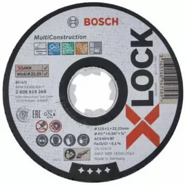 Řezný kotouč na kov Multi Construction 115mm Bosch X-LOCK 2608619268