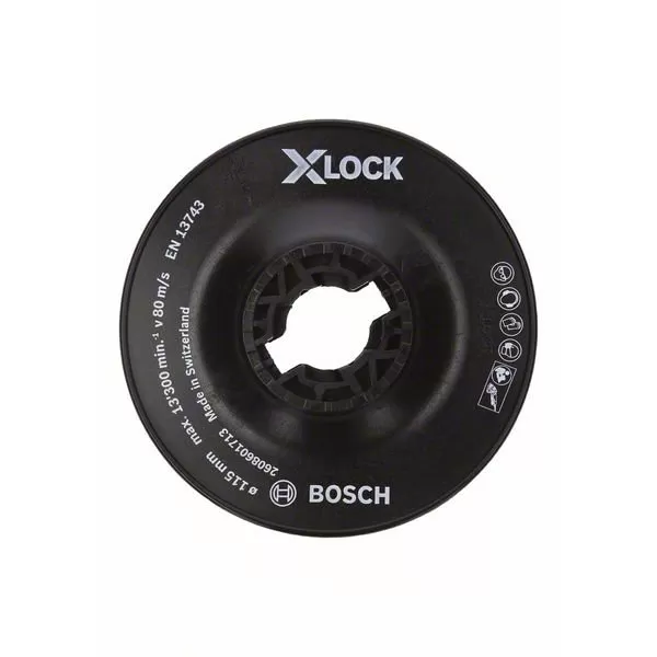 Opěrný talíř X-LOCK 115 mm Bosch 2608601713