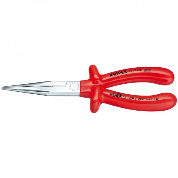 Půlkulaté kleště s břity (úzké ploché) Knipex 26 17 200