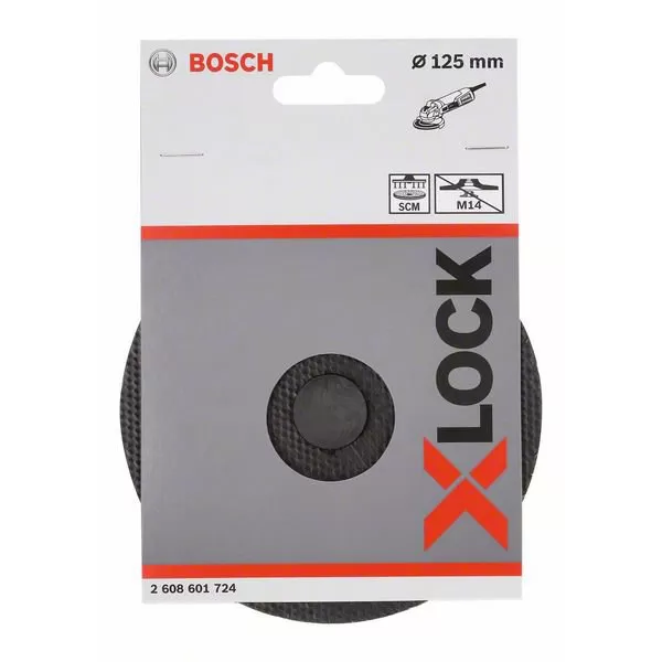 SCM Opěrný talíř X-LOCK 125 mm Bosch 2608601724