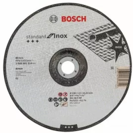 Dělicí kotouč profilový Standard for Inox 230 x 22,23 x 1,9 mm Bosch 2608601514