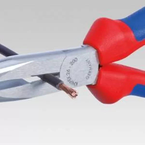 Půlkulaté kleště s břity (úzké ploché) Knipex 26 21 200