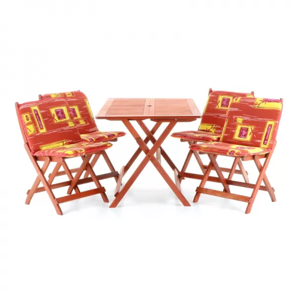 Stolová skládací sestava VeGA SET 4 V-Garden 26VeGA_4set