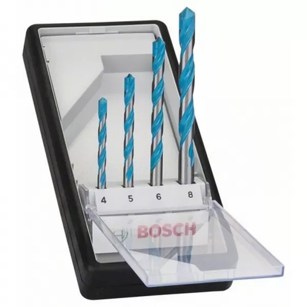 4dílná sada vrtáků EXPERT MultiConstruction CYL-9, 4/5/6/8 mm Bosch 2608900645