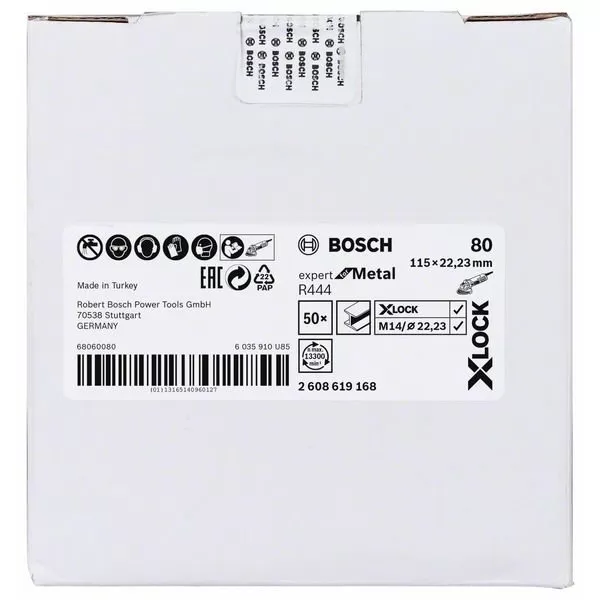 Fíbrový kotouč Expert for Metal 115mm Bosch X-LOCK 2608619168