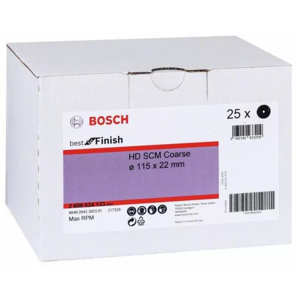 Kotouč SCM EXPERT N477 pro úhlové brusky 115 × 22 mm, hrubý Bosch 2608901265