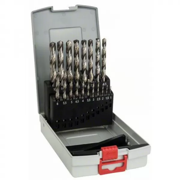19dílná sada vrtáků do kovu ProBox HSS-G, DIN 338, 135° 1-10 mm Bosch