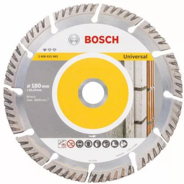 Diamantový dělicí kotouč Standard for Universal 180 × 22,23 Bosch 2608615063