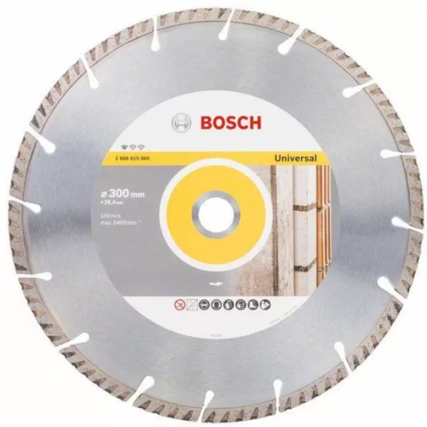 Diamantový dělicí kotouč Standard for Universal 300 × 25,4 Bosch 2608615069
