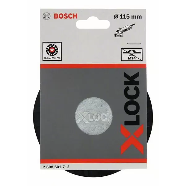 Opěrný talíř X-LOCK 115 mm Bosch 2608601712