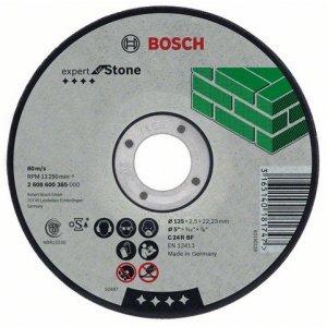Dělicí kotouč lomený na kámen Expert for Stone C 24 R BF, 150 mm, 22,23 mm, 2,5 mm Bosch 2608600383