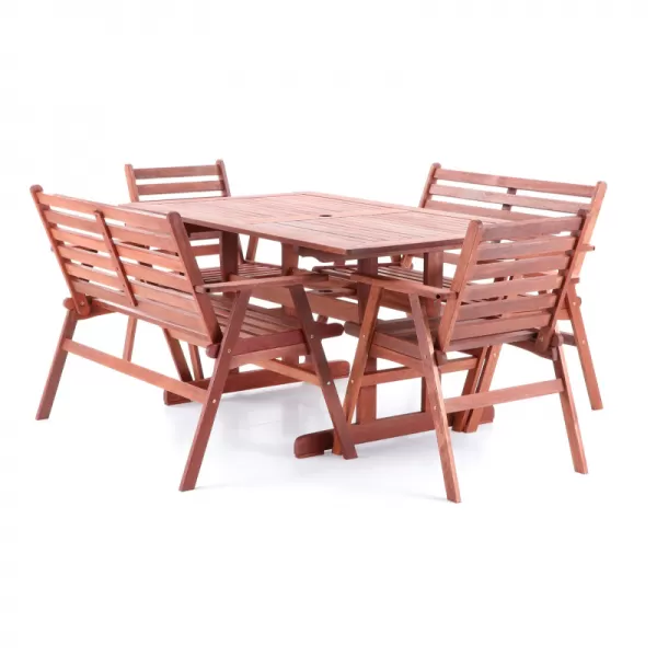 Stolová sestava VeGa MONROO COMBI SET 6 V-Garden 26MONROEC6