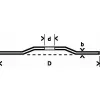 Hrubovací kotouč lomený - kov A 30 T BF, 230 mm, 22,23 mm, 8 mm Bosch