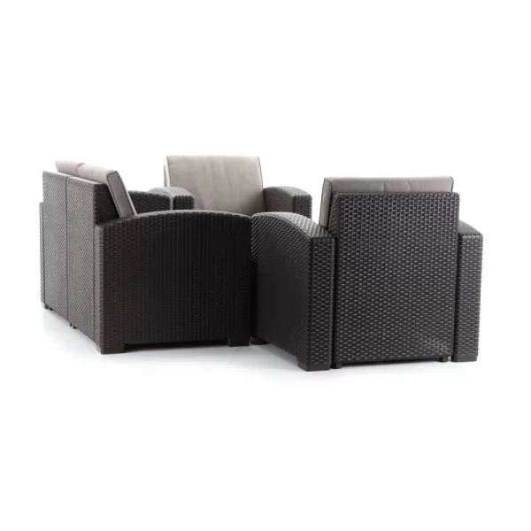 Zahradní sestava VeGA DOMINGO GREY DeLuxe 26DOMINGODLG