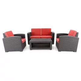 Zahradní sestava VeGA DOMINGO RED DeLuxe VeGA 26DOMINGODLR
