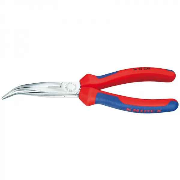 Půlkulaté kleště s břity (úzké ploché) Knipex 26 25 200