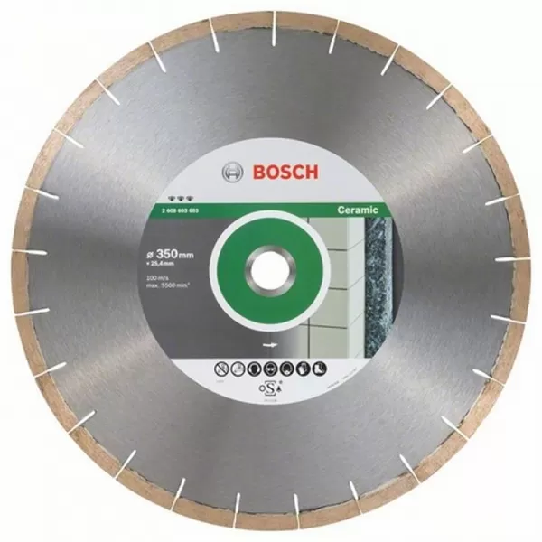 Diamantový dělicí kotouč Best for Ceramic and Stone 350 x 25,40 x 1,8 x 10 mm Bosch 2608603603