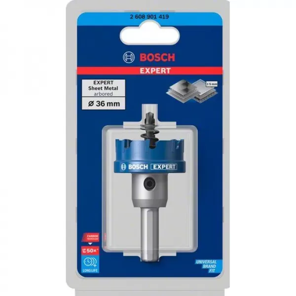 Děrovka EXPERT Sheet Metal Bosch 2608901977
