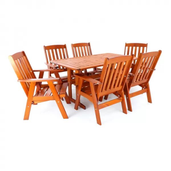 Stolová sestava VeGA OSCAR SET 6 V-Garden 26OSCAR_6set