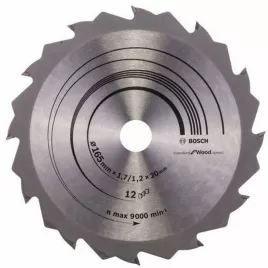 Pilový kotouč Speedline Wood 165 x 20/16 x 1,2 mm, 12 Bosch 2608642600