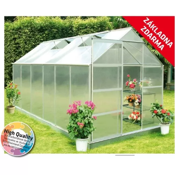 Zahradní skleník z polykarbonátu VeGA 9500 STRONG