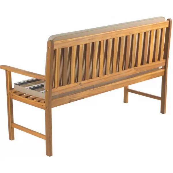 Potah na lavici - pruhovaný krémová FIELDMANN FDZN 9109