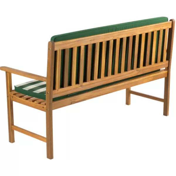 Potah na lavici - pruhovaný zelený FIELDMANN FDZN 9108