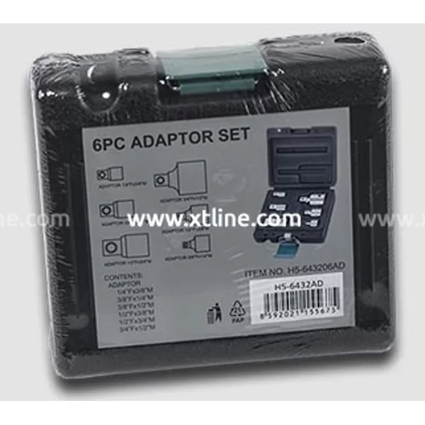 Sada průmyslových redukcí 6-dílů HONITON H5-6432AD