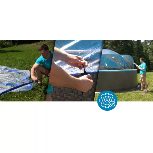 Zastřešení Pool House Cabrio - 5,50 m Marimex 10970571