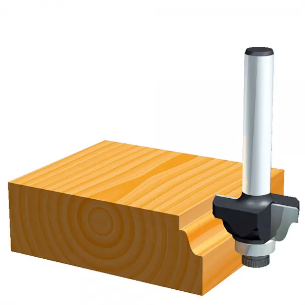 Profilová fréza s ložiskemstopka 8 mm,28,6x13x55 mm Makita D-48751