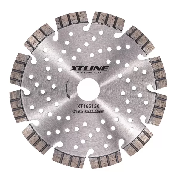 Kotouč diamantový segmentový TURBO LASER 350x3,15x10x25,4 mm XTline XT165350