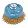 Miskovitý kartáč z mosazného drátu,vlnitý drát 0,3mm,90mm Makita D-39780
