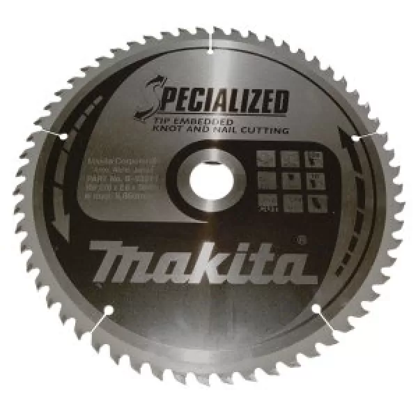 Kotouč pilový dřevo SPECIALIZED se zapuštěnými zuby 270x2.6x30mm 60Z = old B-09531
