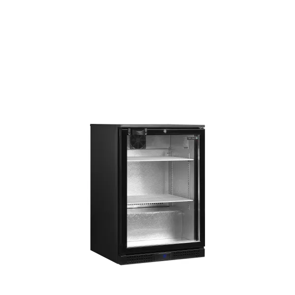 Minibar prosklené křídlové dveře, černá Tefcold DB126H