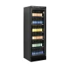 Chladicí skříň prosklené dveře Tefcold CEV 425 BLACK