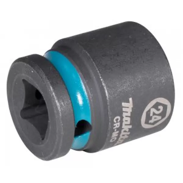 Klíč nástrčný 1/2", čtyřhran, IMPACT BLACK, 24mm Makita E-16209